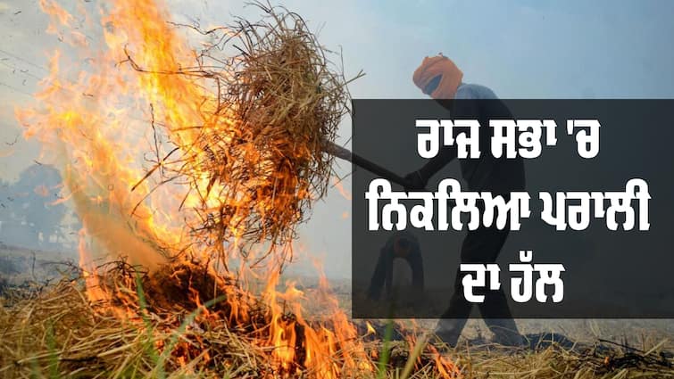 Stubble Burning Issue  rise in Parliament by AAP MP Sandeep Pathak Stubble Burning: ਪਰਾਲੀ ਦੇ ਮੁੱਦੇ ਦਾ ਨਿਕਲਿਆ ਹੱਲ, ਆਪ ਦੇ ਐਮਪੀ ਨੇ ਲੋਕ ਸਭਾ 'ਚ ਕੇਂਦਰ ਨੂੰ ਦਿੱਤੀ ਸਕੀਮ 