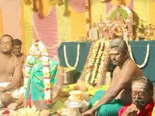 கரூரில் ஸ்ரீ ஐயப்பா சேவா சங்கத்தின் 3ஆம் ஆண்டு குத்து விளக்கு பூஜை - திரளான பக்தர்கள் பங்கேற்பு
