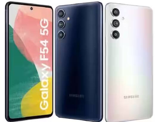 Samsung Galaxy F54: આ સ્માર્ટફોનમાં 108MP કેમેરા છે. આ સાથે ફોનમાં 6000mAh બેટરી, 8GB રેમ અને 256GB સ્ટોરેજ છે. Samsung Galaxy F54 ફોન 5G કનેક્ટિવિટીને સપોર્ટ કરે છે.