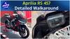 Aprilia RS 457 Launched at Rs 4.10 Lakh ( Detailed Walkaround ) | Auto Live