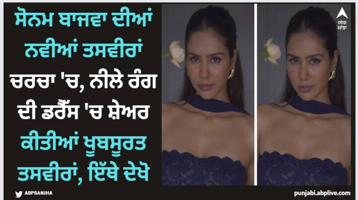 Sonam Bajwa Pics: ਸੋਨਮ ਦੀ ਹਾਲੀਆ ਪੋਸਟ ਕਾਫੀ ਸੁਰਖੀਆਂ ਬਟੋਰ ਰਹੀ ਹੈ। ਉਸ ਨੇ ਆਪਣੀ ਬਿਲਕੁਲ ਲੇਟੈਸਟ ਵੀਡੀਓ ਸੋਸ਼ਲ ਮੀਡੀਆ 'ਤੇ ਸ਼ੇਅਰ ਕੀਤੀ ਹੈ। ਇਸ ਵੀਡੀਓ 'ਚ ਉਹ ਬਲੂ ਯਾਨਿ ਨੀਲੇ ਰੰਗ ਦੀ ਬੇਹੱਦ ਖੂਬਸੂਰਤ ਡਰੈੱਸ 'ਚ ਨਜ਼ਰ ਆ ਰਹੀ ਹੈ।