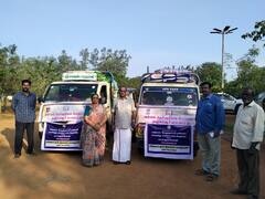 மிக்ஜாம் புயல் பாதிப்பு: வல்லம் பேரூராட்சி நிர்வாகம் சார்பில் நிவாரணப் பொருட்கள் வழங்கல்