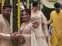 Malavika Jayaram Engagement : நடிகர் ஜெயராம் வீட்டில் தொடங்கிய கல்யாண சீசன்!