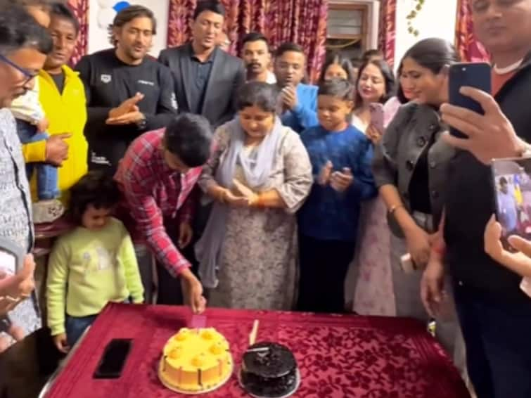 WATCH | 'Luckiest Man On Earth': MS Dhoni Attends Fan's Birthday Party