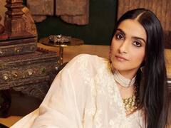 Sonam Kapoor Photos : வெள்ளை உடையில் ஜொலிக்கும் அழகி சோனம் கபூர்!