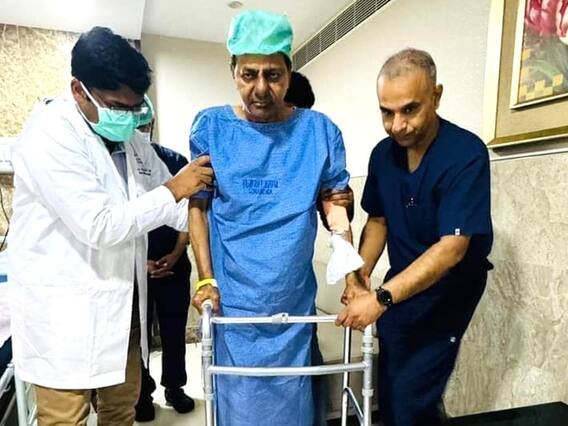 మెల్లగా కోలుకుంటున్న బీఆర్ఎస్ అధినేత కేసీఆర్