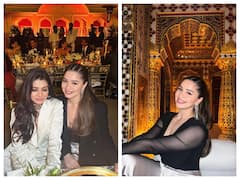 Sara Tendulkar Slays In Black Blazer And Metallic Coloured Pants - See Pics