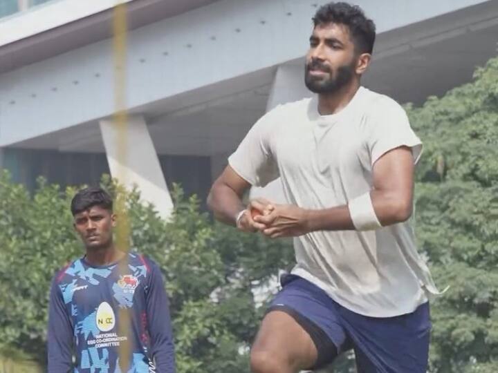 Jasprit Bumrah has started the practice ahead of the South Africa Test latest sports news IND vs SA: साउथ अफ्रीका सीरीज के लिए जमकर पसीना बहा रहे हैं जसप्रीत बुमराह, देखें वायरल तस्वीर