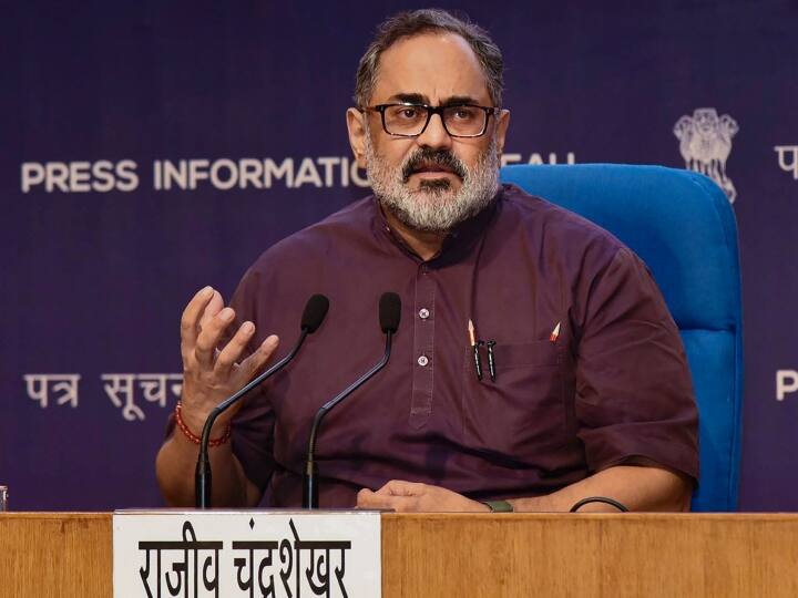 Rajeev Chandrasekhar Amended IT Rules To Be Introduced Within 7-8 Days Deepfake Sachin Tendulkar Amended IT Rules To Be Introduced Within 7-8 Days: MoS IT Rajeev Chandrasekhar