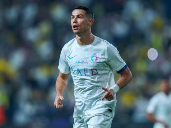 The Saudi Pro League also confirmed the news that the Portugal forward had reached the feat. (Getty)