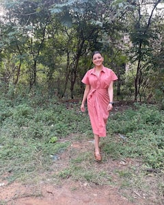 ‘సత్యభామ’లా మెరిసిపోతున్న చందమామ - కొత్త ఫొటోలు షేర్ చేసిన కాజల్!