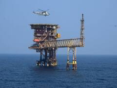 Indian Navy Conducts Exercise ‘Prasthan’ Off Mumbai Coast On Oil Platform — IN PICS