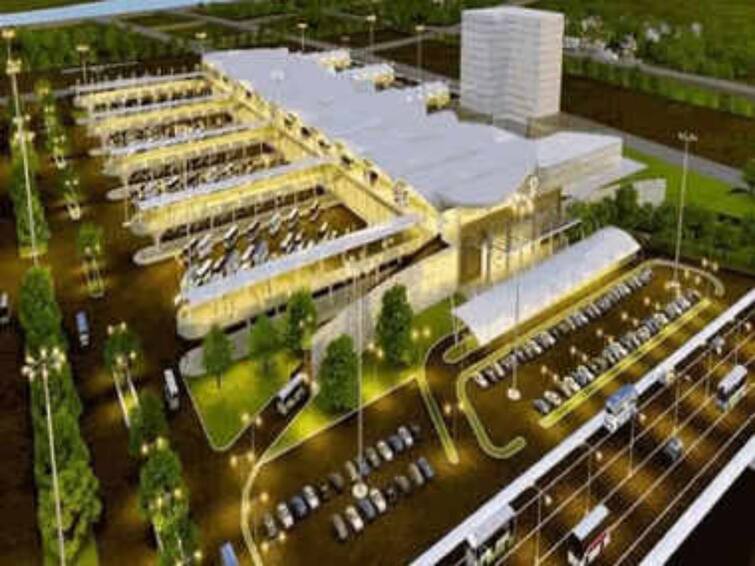 Trichy Panjapur Bus stand Plan to open in January  Corporation officials informed TNN திருச்சி பஞ்சப்பூர் பேருந்து நிலையம் அடுத்த மாதம் திறக்க திட்டம் -  மாநகராட்சி அதிகாரிகள் தகவல்