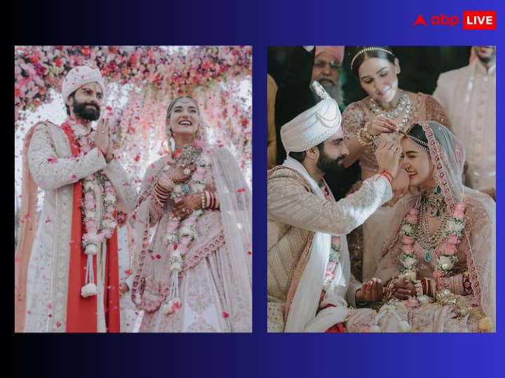 mukti mohan wedding:  मुक्ति मोहन की शादी की तस्वीरें खूब वायरल हो रही हैं. पेस्टल कलर के लहंगे में मुक्ति बेहद खूबसूरत नजर आ रही हैं.
