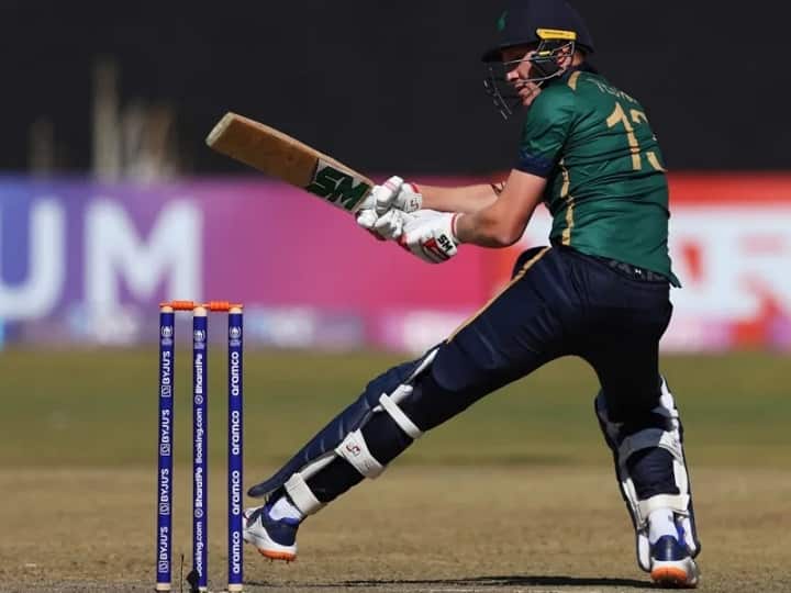 Ireland beat Zimbabwe in 3rd T20I Harry Tector player of the Series IRE vs ZIM IRE vs ZIM: सिर्फ 37 रन पर गिर गए थे 4 विकेट, फिर जॉर्ज डॉकरेल और हैरी टेक्टर ने जिम्बाब्वे के मुंह से छीनी जीत; सीरीज आयरलैंड के नाम