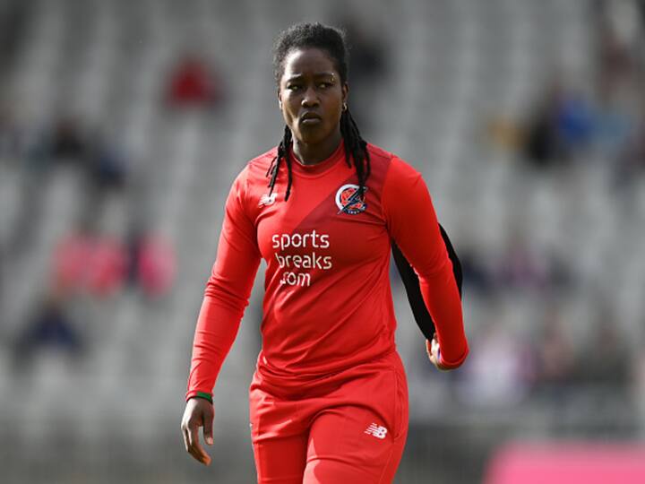 West Indies hard-hitting batter Deandra Dottin could feature in the middle-order. (Image Credit: Getty)