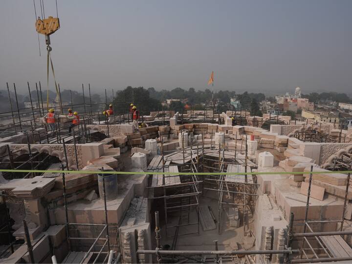 The temple will be inaugurated on January 24, 2024. The premises of this temple stretch to 2.7 Acres, according to the Shri Ram Janmbhoomi Teerth Kshetra. (Image Source: X/@ShriRamTeerth)