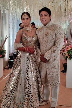 Pics: इंदर कुमार की बेटी की शादी में सितारों से सजी शाम, 'धकधक गर्ल' Madhuri Dixit ने लूटी महफिल