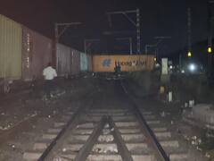 कसारा - इगतपुरी दिशेने जाणारी मालगाडी रुळावरून घसरली, रेल्वेवाहतूक ठप्प