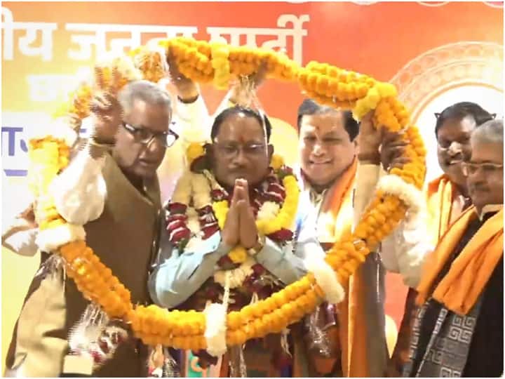 Vishnu Deo Sai Chief Minister of Chhattisgarh reaction on becoming CM BJP Raipur Vishnu Deo Sai: सीएम चुने जाने के बाद विष्णुदेव साय की पहली प्रतिक्रिया, कहा- 'ये मेरा छत्तीसगढ़ की जनता से वादा है कि...'