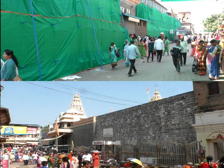 Pandharpur Maharashtra Vitthal temple development plan work started detail Marathi news   तुकारामांच्या काळातील राऊळी पुन्हा भाविकांना पाहायला मिळणार, विठ्ठल मंदिराच्या विकास आराखडा कामास सुरुवात