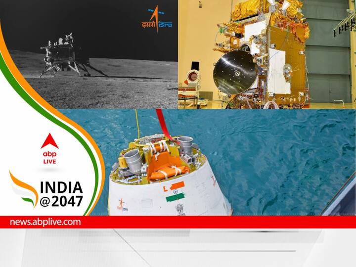 Chandrayaan3, Aditya L1 Gaganyaan ISRO Accomplishments 2023 India at 2047 Science ABPP Chandrayaan-3, Aditya-L1, Gaganyaan: Historic ISRO Moments In 2023 That Made India Proud