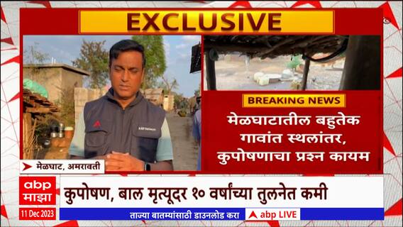 Melghat Amravati Malnutrition : मेळघाटातील बहुतेकगावांत स्थलांतर, कुपोषणाचा प्रश्न कायम