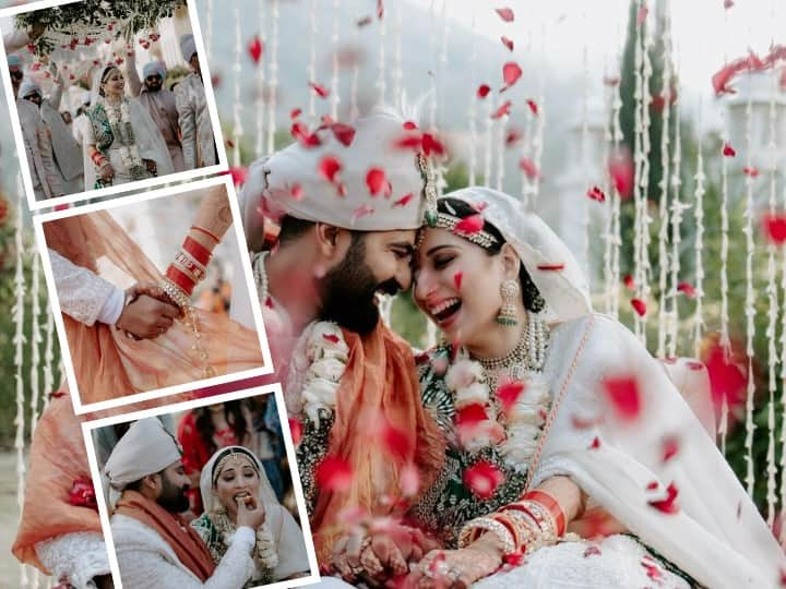 Vrushika Mehta marriage with Saurabh Ghedia:टीवी एक्ट्रेस वृषिका मेहता ने अपने लॉन्ग टाइम बॉयफ्रेंड सौरभ घेडिया संग शादी कर ली है. वृषिका ने शादी की तस्वीरें अपने इंस्टाग्राम अकाउंट पर शेयर की हैं.