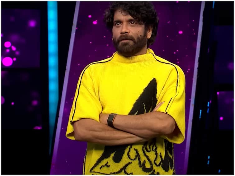 this is the price of yellow dior sweater of nagarjuna for a recent episode of Bigg Boss 7 Telugu Bigg Boss 7 Telugu: అమర్, అలా అడిగేశావ్ ఏమిటీ? నాగార్జున ధరించిన ఆ స్వెటర్ ధర ఎంతో తెలుసా?
