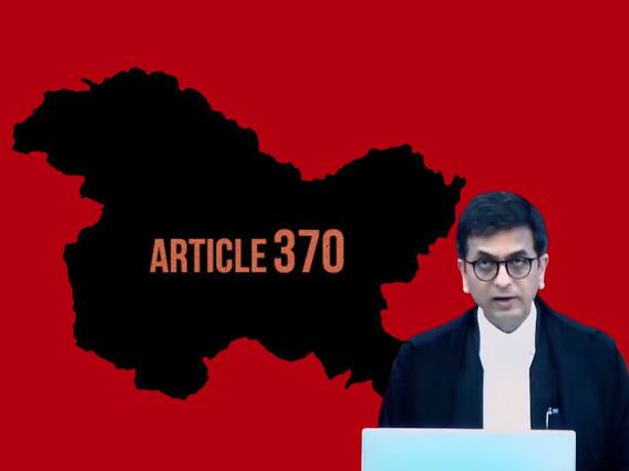 Supreme Court's verdict on Article 370 : జమ్ముకశ్మీర్ కు ప్రత్యేకప్రతిపత్తి రద్దు సరైందేనన్న సుప్రీం