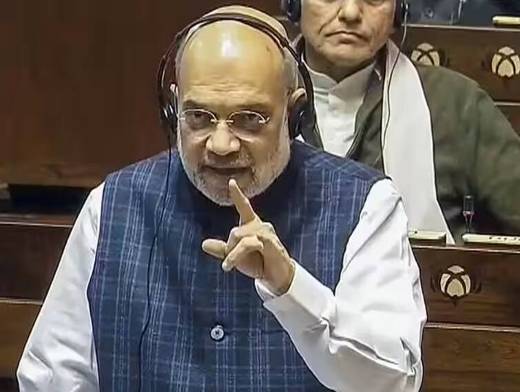 Parliament winter session amit shah slams congress jawaharlal nehru jammu kashmir reorganization amendment bill 'કૉંગ્રેસને સુપ્રીમ કોર્ટના નિર્ણય સામે પણ વાંધો', આર્ટિકલ-370 ને લઈ રાજ્યસભામાં અમિત શાહ શું બોલ્યા ?