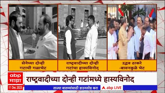 Winter Session 2023 : विधीमंडळ परिसरात सत्ताधारी-विरोधकांमध्ये हलकंफुलकं वातावरण, पाहा काय-काय घडलं?