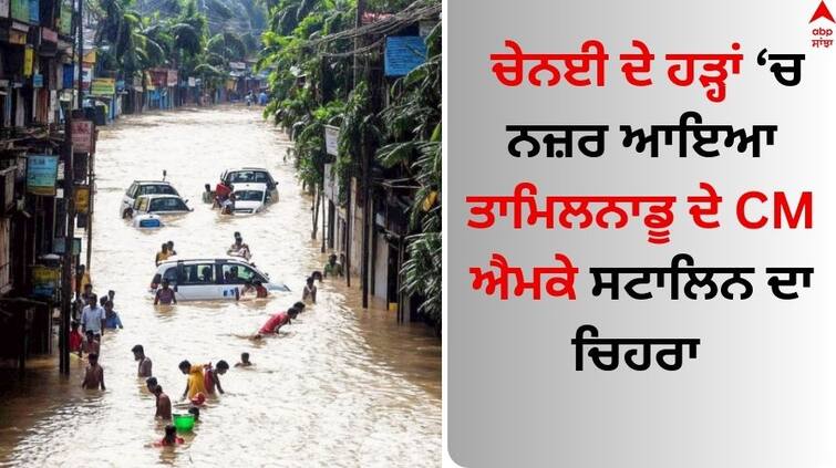 chennai-flood-creates-tamil nadu-chief-minister-mk-stalin-image-viral Viral Post: ਚੇਨਈ ਦੇ ਹੜ੍ਹਾਂ 'ਚ ਨਜ਼ਰ ਆਇਆ ਤਾਮਿਲਨਾਡੂ ਦੇ CM ਐਮਕੇ ਸਟਾਲਿਨ ਦਾ ਚਿਹਰਾ, ਵਾਇਰਲ ਤਸਵੀਰ ਨੇ ਮਚਾਈ ਹਲਚਲ