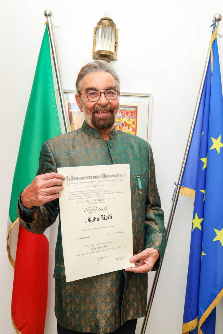 After the formal ceremony, there was a special live musical performance by Niccolo Fabi which set off the celebrations perfectly.