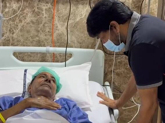 యశోద ఆసుపత్రిలో కేసీఆర్ కు చిరంజీవి పరామర్శ