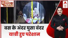Public Interest: बस के अंदर घुसा बंदर, यात्री के सिर पर चढ़कर बैठा | Lucknow News