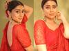 Shriya Saran Photos : சிவப்பு புடவையில் ரோஜா போல் பூத்து குலுங்கும் நடிகை ஸ்ரேயா சரண்!