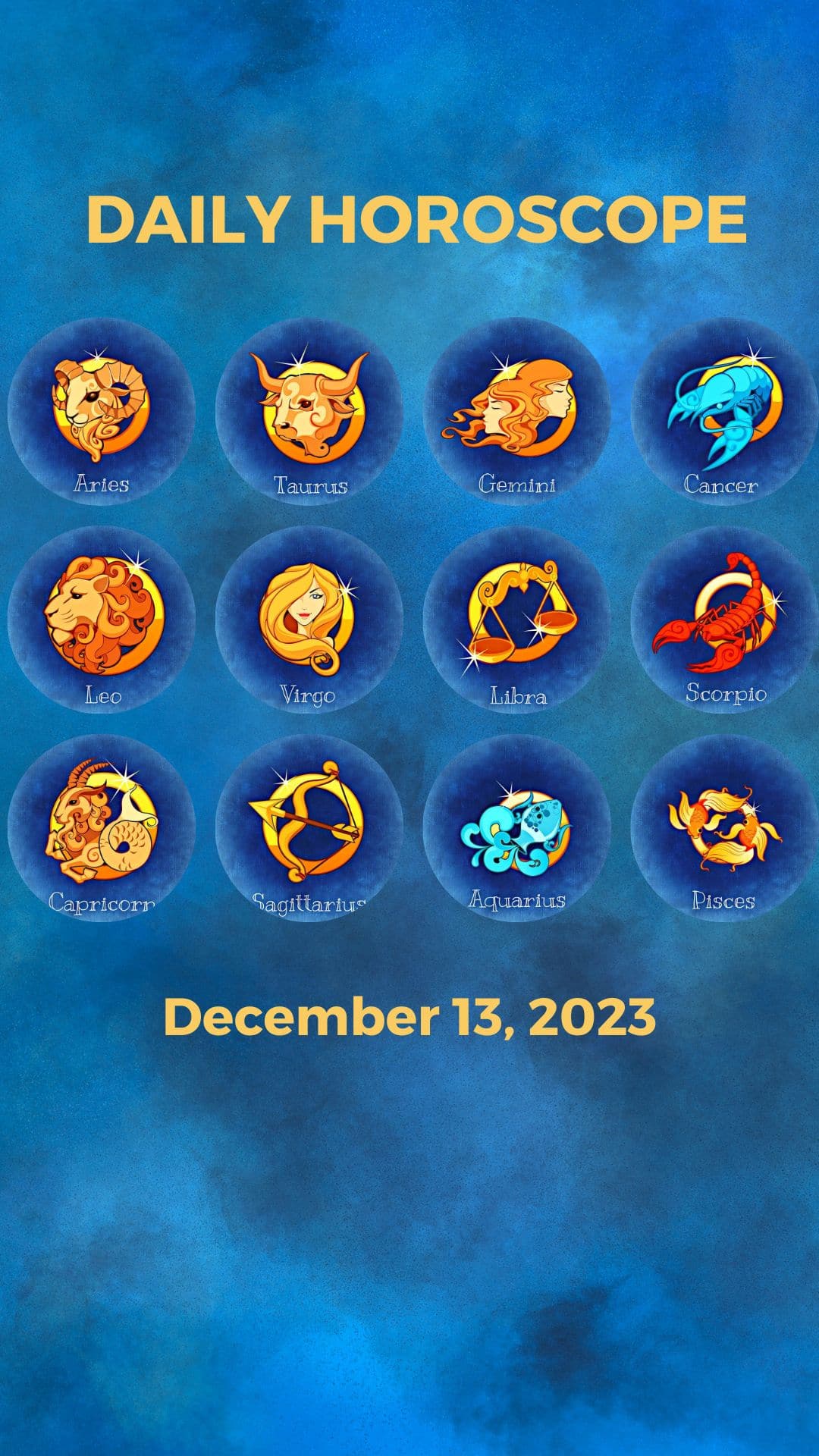 Zodiac sign for december 13th 60 photos - Astrologytoyou.com
