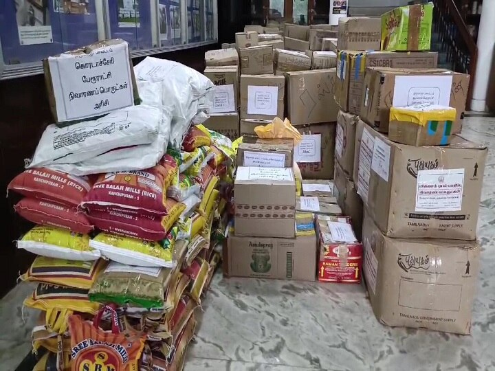 மிக்ஜாம் பேரிடர் : சென்னைக்கு நிவாரண பொருட்கள்.. லாரிகளை கொடியசைத்து வழியனுப்பிய ஆட்சியர்