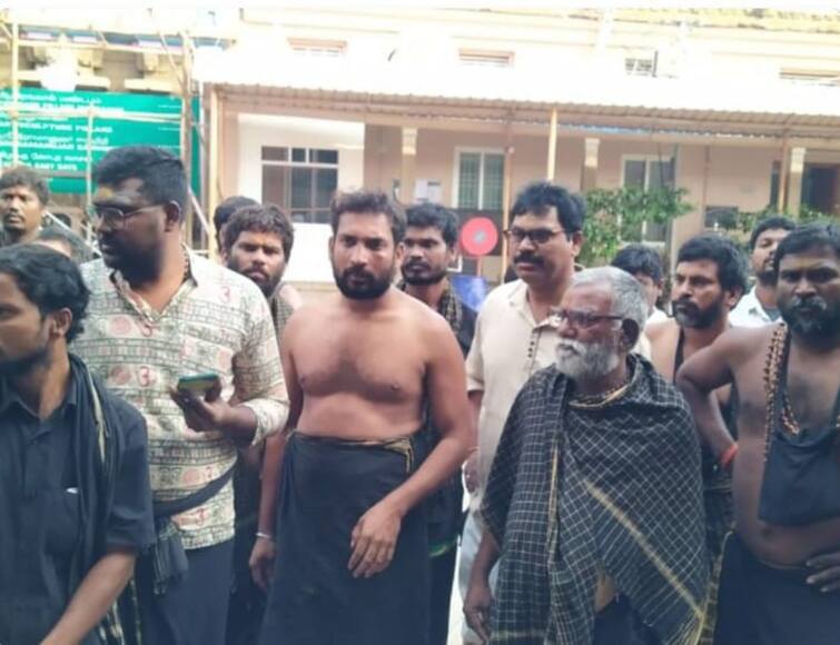 Trichy Srirangam Ranganathar Temple Attack on Andhra Devotees Know Full Details Here- TNN Trichy Srirangam Temple: ஸ்ரீரங்கம் கோயிலில் ரத்தம் சிந்திய பக்தர்; அடைக்கப்பட்ட நடை - நடந்தது என்ன..?