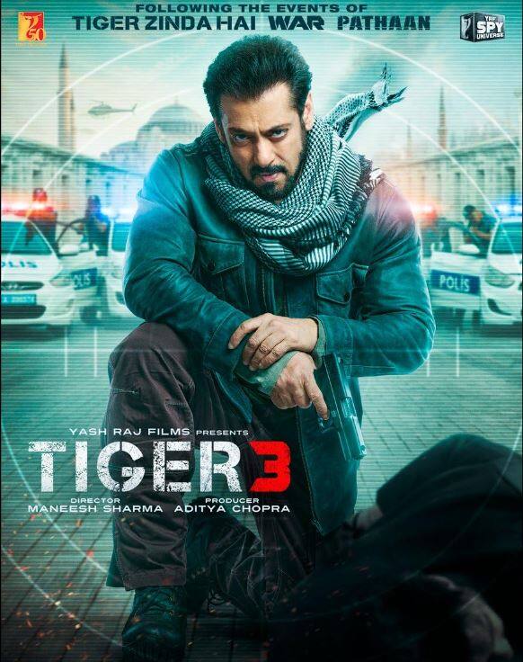 Tiger 3: Salman Khan, Katrina Kaif, Emraan Hashmi. Director: Maneesh Sharma.