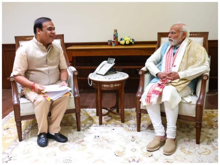 CM Himanta Sarma Invites PM Modi To Unveil Various Projects In Assam CM Himanta Sarma Invites PM Modi To Unveil Various Projects In Assam