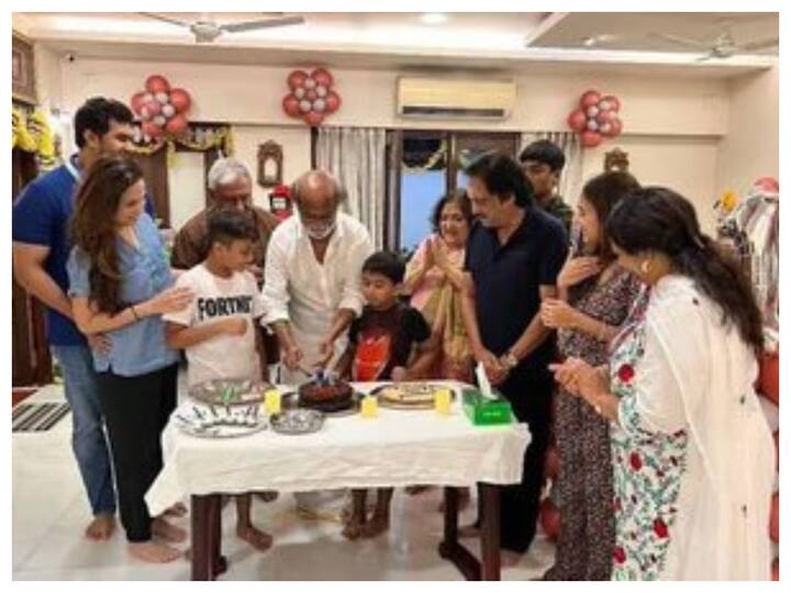 Rajinikanth Celebrates 73rd Birthday With Family, Dhanush, Mohanlal And Other Celebs Wish Thalaivar Rajinikanth Celebrates 73rd Birthday With Family, Dhanush, Mohanlal And Other Celebs Wish Thalaivar