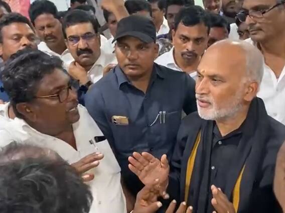 ఆళ్ల రామకృష్ణారెడ్డి రాజీనామాపై ఎంపీ అయోధ్య రామిరెడ్డిని నిలదీసిన కార్యకర్తలు
