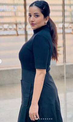 Monalisa: ਆਲ ਬਲੈਕ ਆਊਟਫਿਟ 'ਚ ਮੋਨਾਲੀਸਾ ਨੇ ਮਚਾਈ ਹਲਚਲ, ਲੁੱਕ ਦੇਖ ਫੈਨਜ਼ ਵੀ ਰਹਿ ਗਏ ਦੰਗ