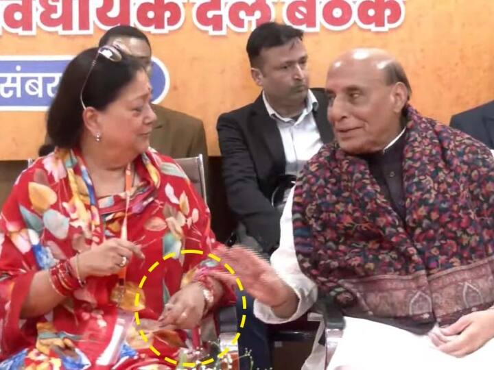 Bhajan Lal Sharma Is New Rajasthan Chief Minister Vasundhara Raje had proposed name BJP BJP Bhajan Lal Sharma: वसुंधरा राजे के हाथ में वो पर्ची...जिसने उन्हें रेस से किया बाहर, भजन लाल शर्मा की चमकी किस्मत