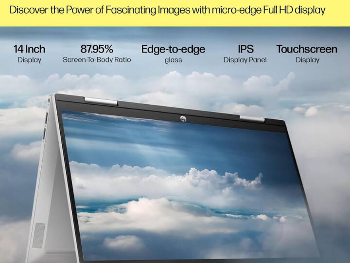 HP Pavilion X360 11th Gen Intel Core i3: इस लैपटॉप की कीमत 52,490 रुपये है. इस लैपटॉप की खास बात है 14 इंच की मल्टी टच डिस्प्ले. इसमें Intel UHD ग्राफ़िक्स, 8GB रैम और 512GB की SSD मिलती है. इस लैपटॉप की स्क्रीन को आप 360 डिग्री में मूव कर सकते हैं.