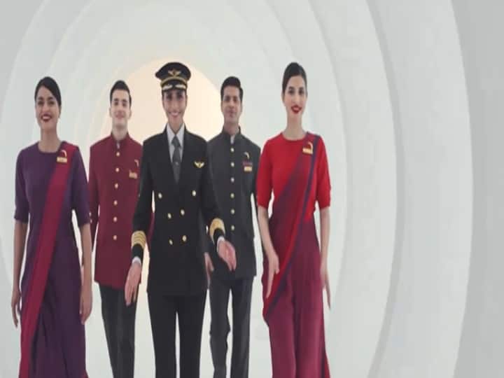 Air India New Uniform: एयर इंडिया का स्टाफ अब नए लुक में नजर आने वाला है. एयरलाइंस की नई यूनिफॉर्म मशहूर फैशन डिजाइनर मनीष मल्होत्रा ने डिजाइन की है.