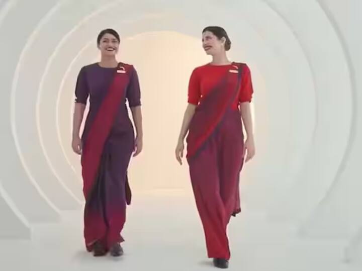 महिला केबिन क्रू मेंबर्स आता रेडी टू वेअर साड्या, ब्लाउज, ब्लेझर आणि पँटमध्ये दिसणार आहेत. तर वरिष्ठ केबिन क्रू मेंबर्स ओंबरे साड्यांमध्ये दिसणार आहेत.