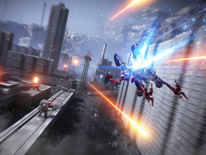 7. Armored Core VI: Fires Of Rubicon (Developed by: FromSoftware | Published by: Bandai Namco Entertainment | Platforms: PC, PS4, PS5, Xbox Ones, Xbox Series X|S) — From the creators of Elden Ring and Sekiro: Shadows Die Twice, Armored Core VI, known for its impressive pedigree, is a must-play if you enjoy action-packed games like Fires Of Rubicon. This title, awarded Best Action Game at the Game Awards, lets you pilot powerful mechs through dynamic battle arenas, combining speed and firepower for an exhilarating experience.